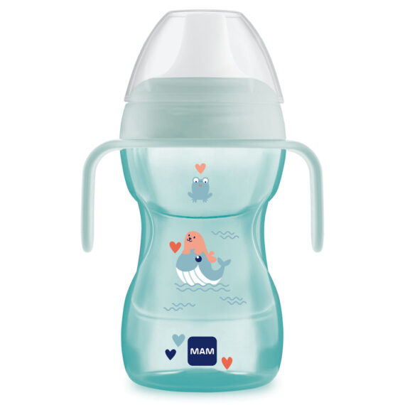 MAM Hrnček Fun to drink cup 270 ml 8m+, chlapec