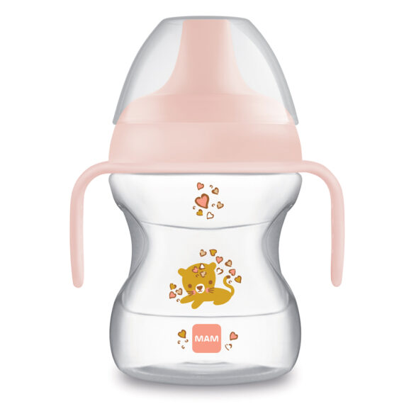 MAM Hrnček Learn to drink cup 190 ml 6m+, dievča