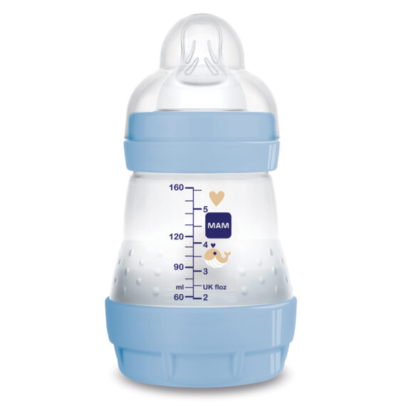MAM Fľaša Anti-colic 160 ml, modrá
