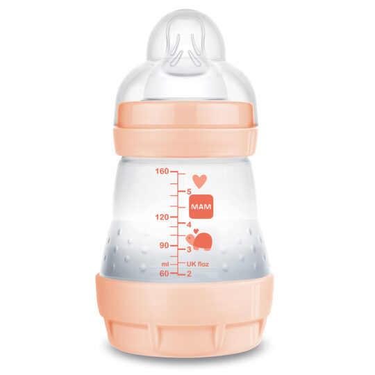 MAM Fľaša Anti-colic 160 ml, ružová