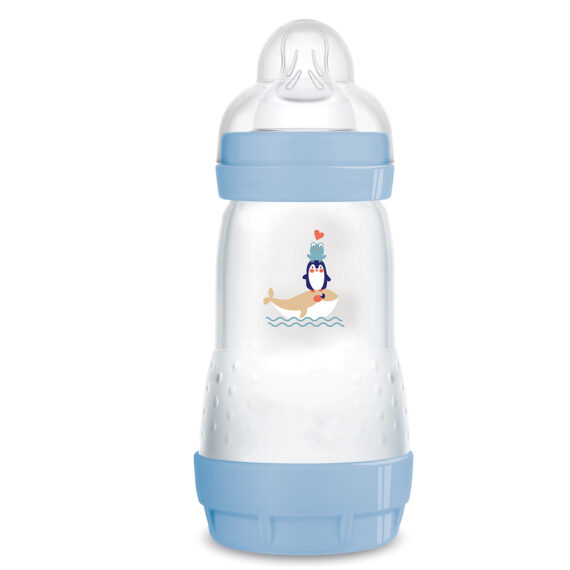 MAM Fľaša Anti-colic 260 ml, modrá
