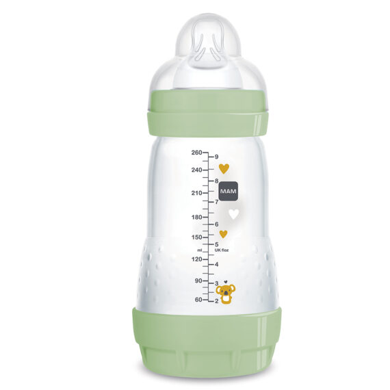 MAM Fľaša Anti-colic 260 ml, zelená