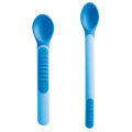 MAM Lyžičky Feeding Spoons & Cover modré 2ks, 6m+