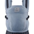 MANDUCA Nosič ergonomický First Belly Button SoftCheck blue