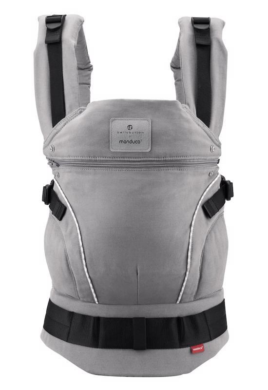 MANDUCA Nosič ergonomický First Belly Button SoftCheck grey