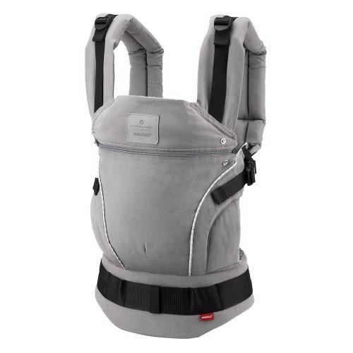 MANDUCA Nosič ergonomický First Belly Button SoftCheck grey