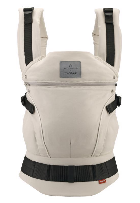 MANDUCA Nosič ergonomický First Belly Button SoftCheck sand
