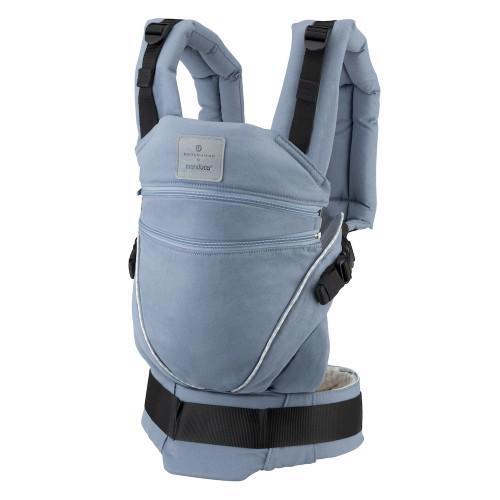 MANDUCA Nosič ergonomický XT Belly Button SoftCheck blue