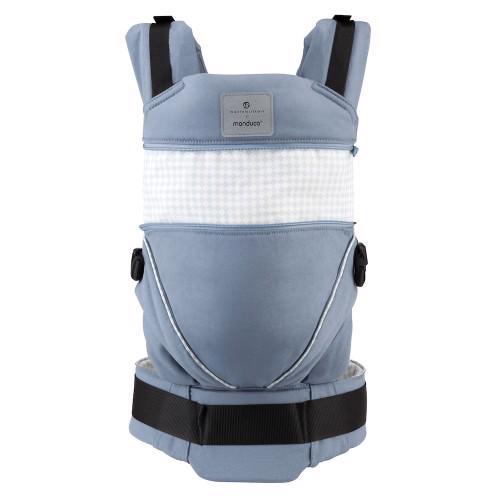 MANDUCA Nosič ergonomický XT Belly Button SoftCheck blue