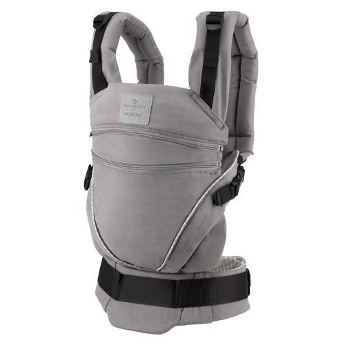 MANDUCA Nosič ergonomický XT Belly Button SoftCheck grey