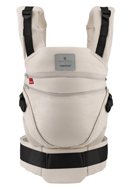 MANDUCA Nosič ergonomický XT Belly Button SoftCheck sand