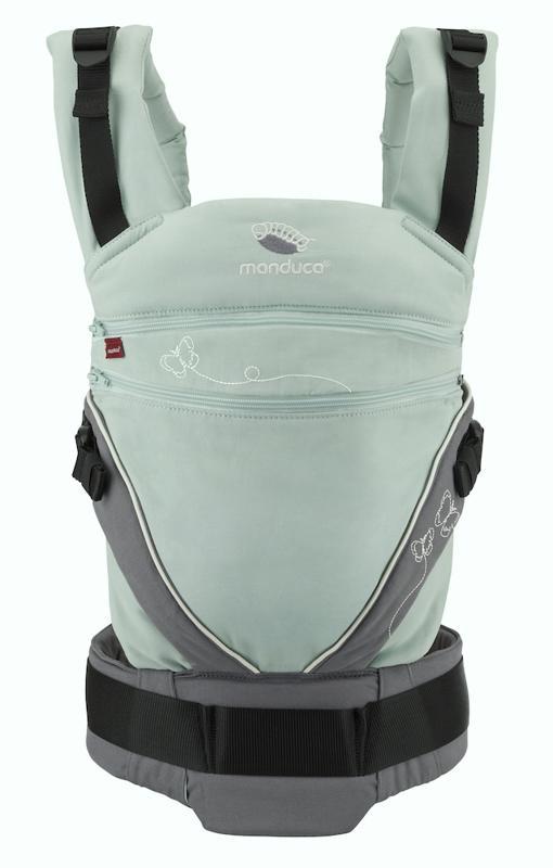 MANDUCA Nosič ergonomický XT limitovaná edícia Butterfly Mint