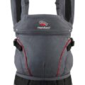 MANDUCA Nosič ergonomický First HempCotton grey/red 2018