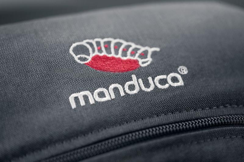 MANDUCA Nosič ergonomický First HempCotton grey/red 2018