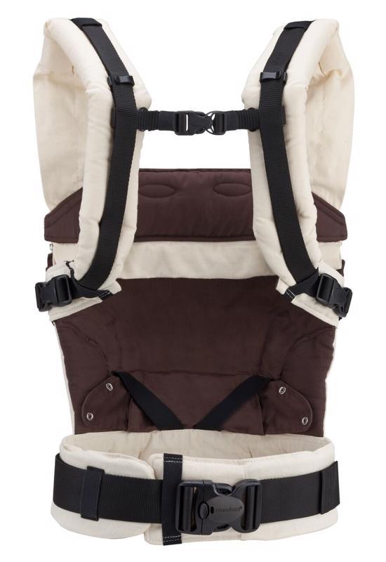 MANDUCA Nosič ergonomický First HempCotton natur/brown 2018