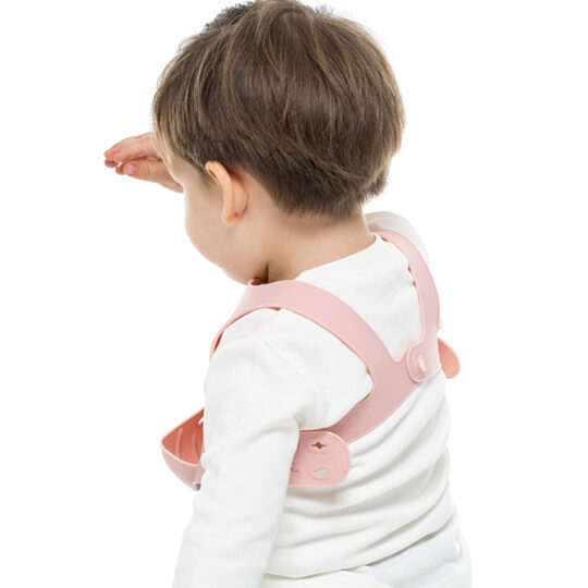 MINIKOIOI Podbradník silikónový s vreckom – Pink