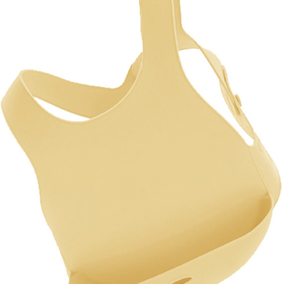 MINIKOIOI Podbradník silikónový s vreckom – Yellow