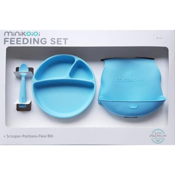 MINIKOIOI Set na stolovanie – Blue