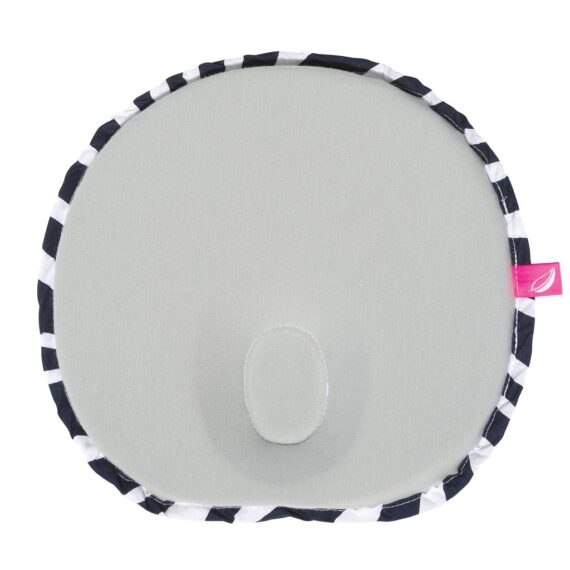 MOTHERHOOD Vankúš stabilizačný pre bábätká šedý Dark Blue Zebra