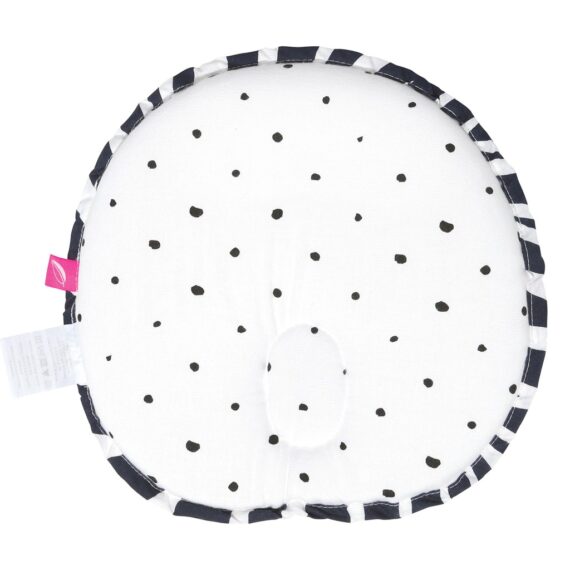 MOTHERHOOD Vankúš stabilizačný pre bábätká šedý Dark Blue Zebra