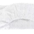 MOTHERHOOD Plachta napínacia s gumičkou BIO Black Dots 60×120 cm