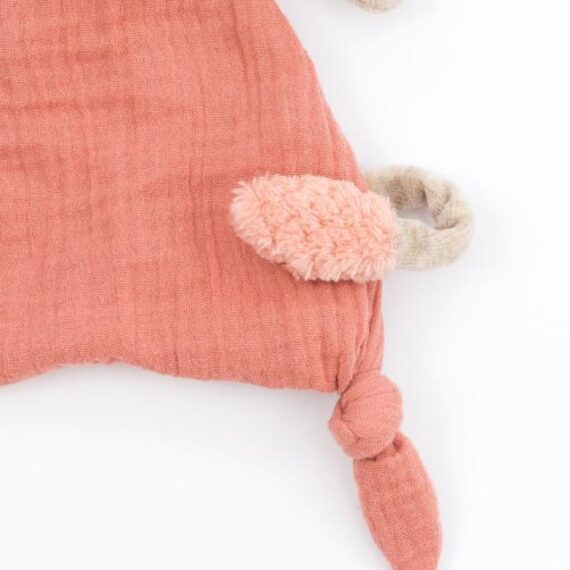 MOULIN ROTY Mazlící šáteček s hryzátkom Žirafa