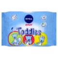 NIVEA Baby Multi Toddies 60 ks – vlhčené obrúsky