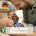 NUK Cumlík Nature latex 2ks 0-6m – béžová