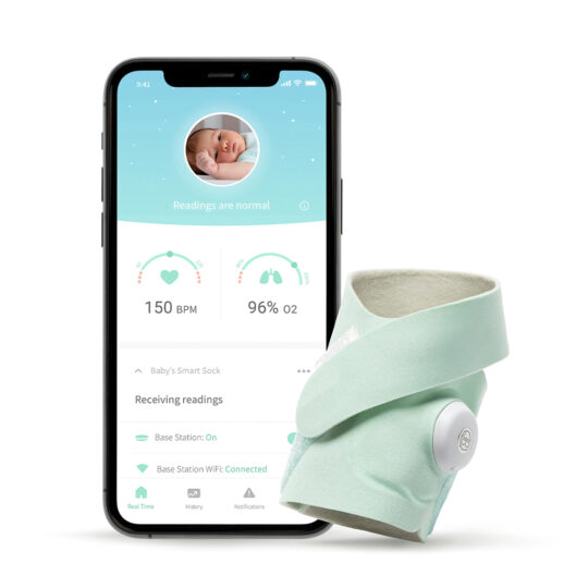 OWLET Ponožka inteligentná Owlet Smart Sock 3 – svetlozelená