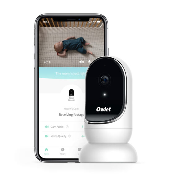OWLET Ponožka inteligentná Owlet Smart Sock 3 a Kamera Owlet Cam 2 – svetlo zelená