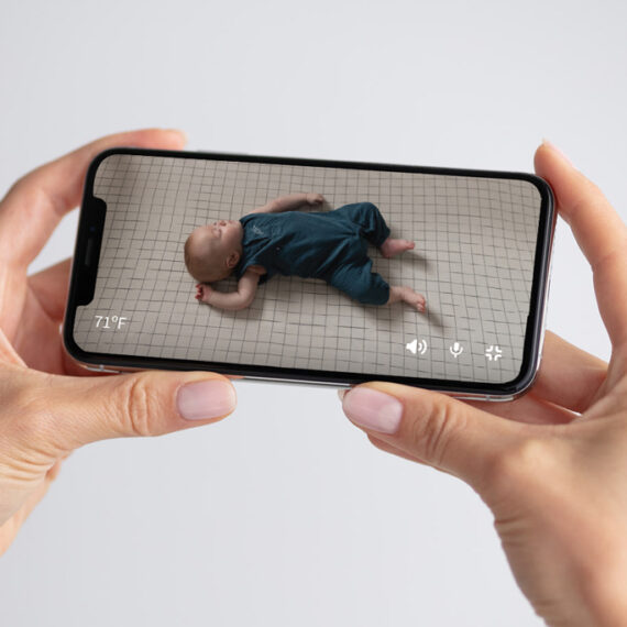 OWLET Ponožka inteligentná Owlet Smart Sock 3 a Kamera Owlet Cam 2 – svetlo zelená