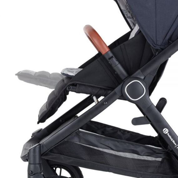 PETITE&MARS Kočík 2v1 Trails Anthracite Blue + PETITE&MARS Podložka Joy Max Giraffe ZADARMO