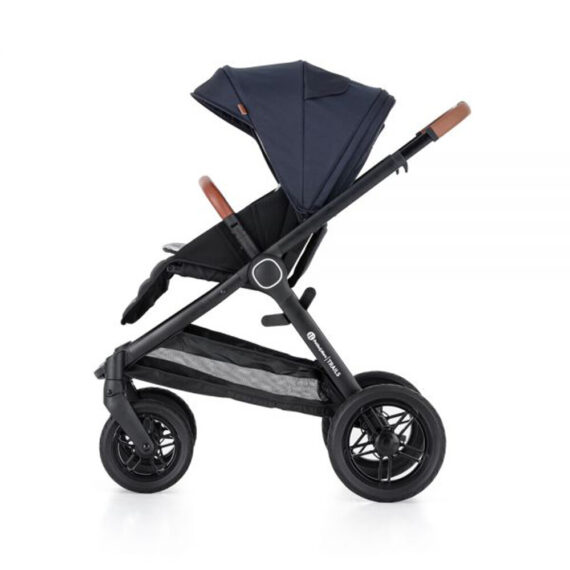 PETITE&MARS Kočík 2v1 Trails Anthracite Blue + PETITE&MARS Podložka na hranie Joy ZADARMO