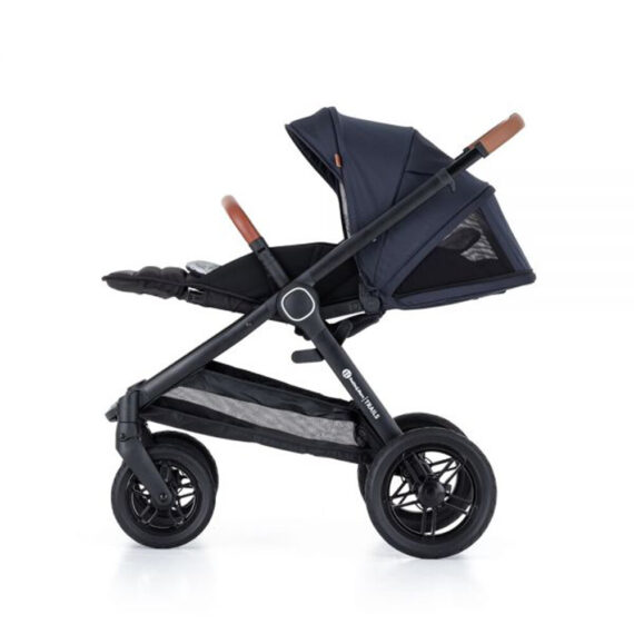 PETITE&MARS Kočík 2v1 Trails Anthracite Blue + PETITE&MARS Podložka na hranie Joy ZADARMO