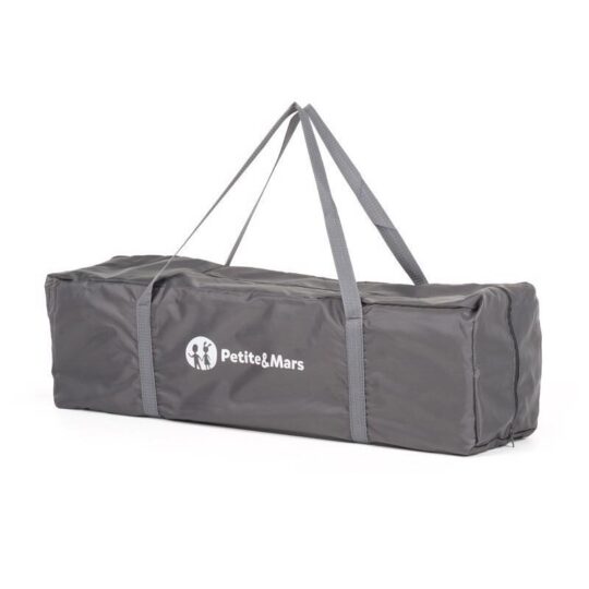 PETITE&MARS Kočík 2v1 Trails Anthracite Blue + PETITE&MARS Postieľka Koot – Fox Aqua ZADARMO