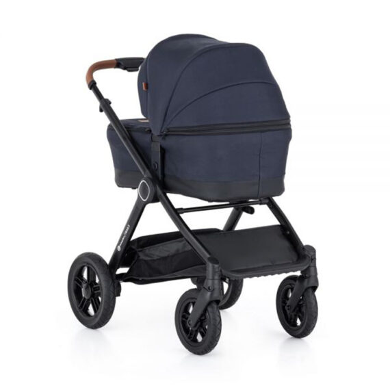PETITE&MARS Kočík 2v1 Trails Anthracite Blue + PETITE&MARS Postieľka Koot – Lion Grey ZADARMO