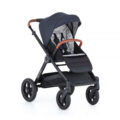PETITE&MARS Kočík 2v1 Trails Anthracite Blue + PETITE&MARS Postieľka Koot – Lion Grey ZADARMO
