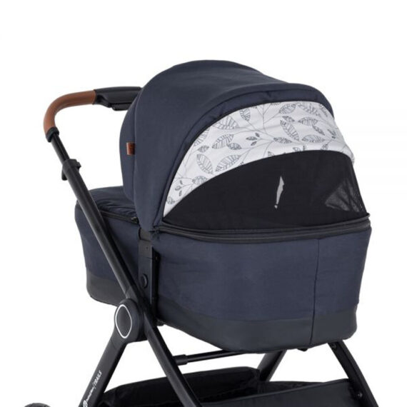 PETITE&MARS Kočík 2v1 Trails Anthracite Blue + SKIP HOP Podložka Vibrant Village 0m+ ZADARMO