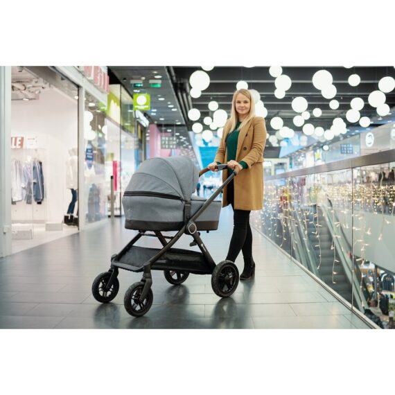 PETITE&MARS Kočík 2v1 Trails Ultimate Grey + PETITE&MARS Podložka na hranie Joy City ZADARMO