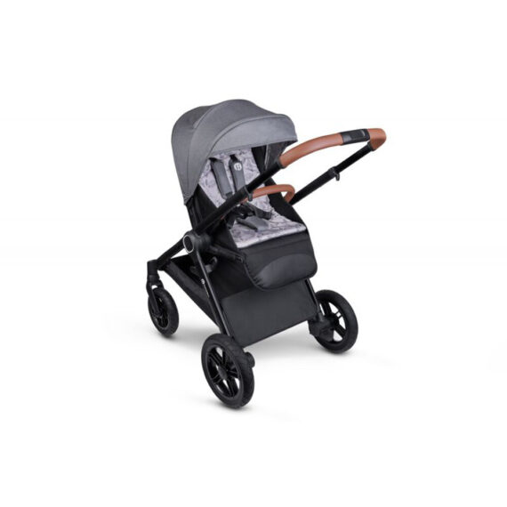 PETITE&MARS Kočík 2v1 Trails Ultimate Grey + PETITE&MARS Podložka na hranie Joy Max Giraffe ZADARMO