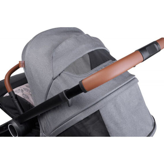 PETITE&MARS Kočík 2v1 Trails Ultimate Grey + PETITE&MARS Podložka na hranie Joy Max Giraffe ZADARMO