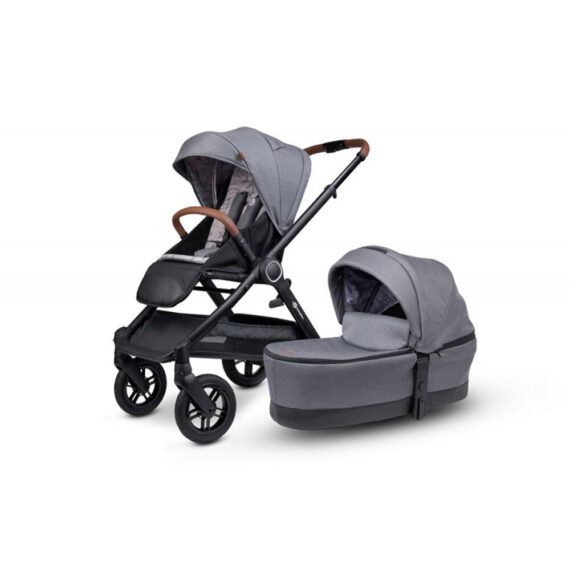 PETITE&MARS Kočík 2v1 Trails Ultimate Grey + PETITE&MARS Podložka na hranie Joy Max Giraffe ZADARMO