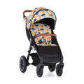 PETITE&MARS Kočík Street+ Air Oak Limited 100 Retro Complete + nánožník