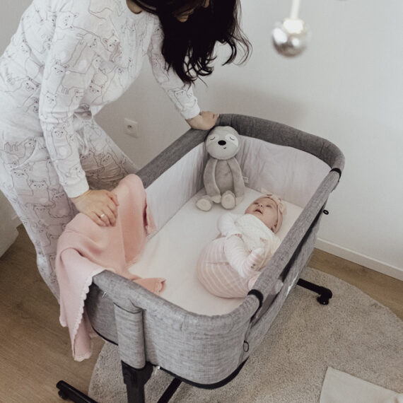 PETITE&MARS Postieľka detská polohovateľná Nextie 2v1