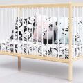 PETITE&MARS Postieľka drevená Moony Pine White