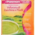 PLASMON Polievka krémová bezlepková zeleninová s cuketou a hráškom 180g, 6m+