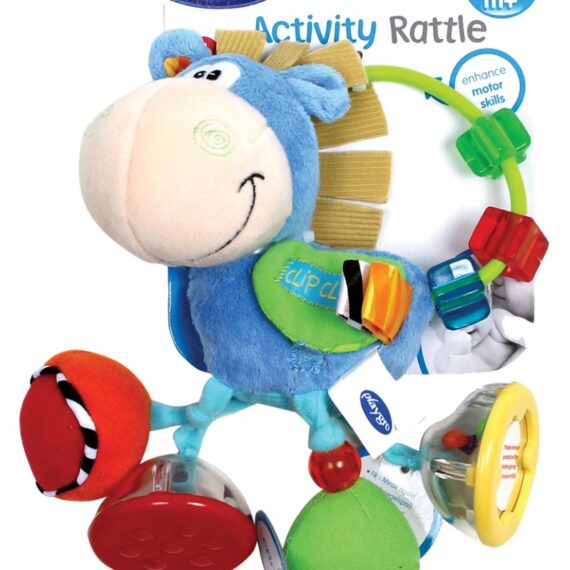 PLAYGRO Hrkálka oslík