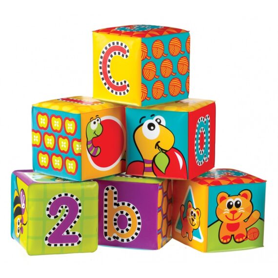 PLAYGRO Kocky mäkké penové nové 6ks