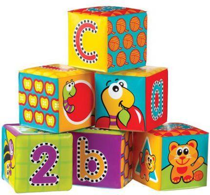 PLAYGRO Kocky mäkké penové nové 6ks