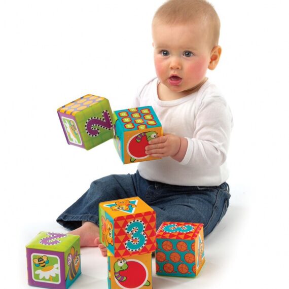 PLAYGRO Kocky mäkké penové nové 6ks